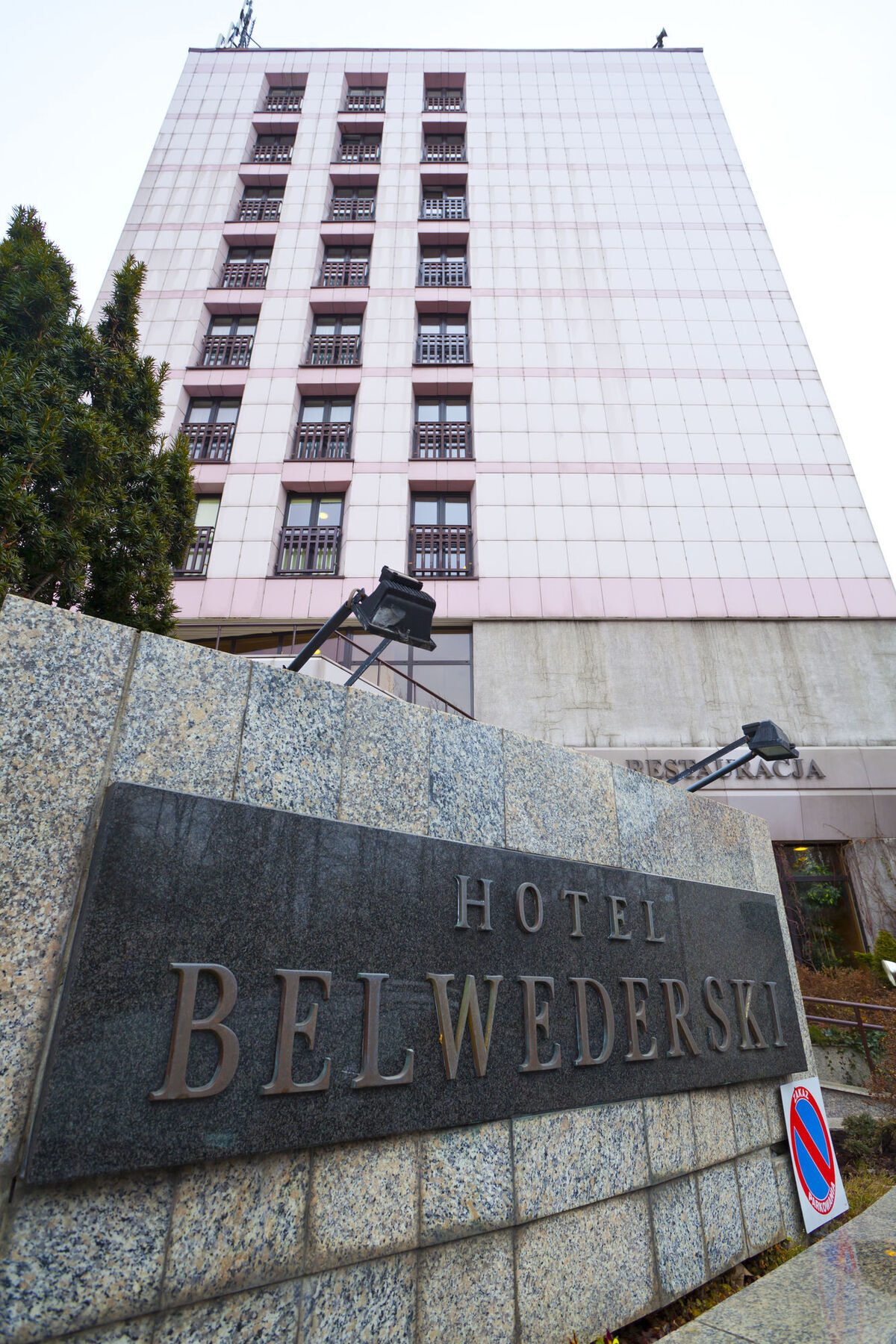 Hotel Belwederski Варшава Экстерьер фото